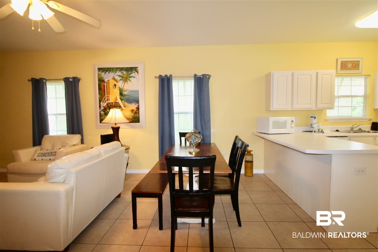 4374 Lindsey Lane, Unit 4374A Orange Beach, AL 36561 - Photo 8 of 20 Eat in Kitchen with Dining/Living/kitchen combo