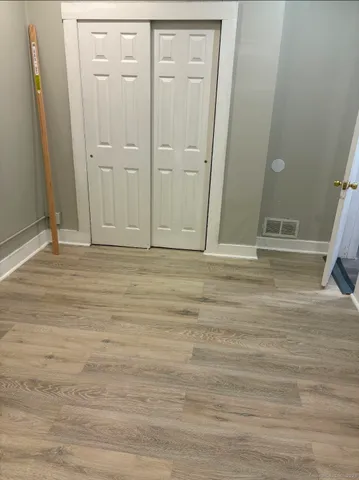 a view of wooden floor