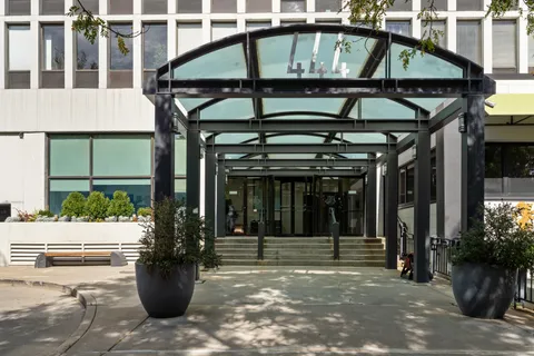a front view of a house with entryway