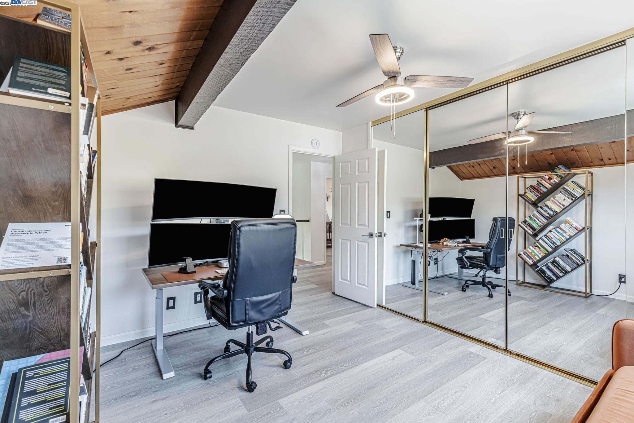1835 Camino Estrada Concord, CA 94521 - Photo 21 of 27 a view of a workspace with furniture and a window