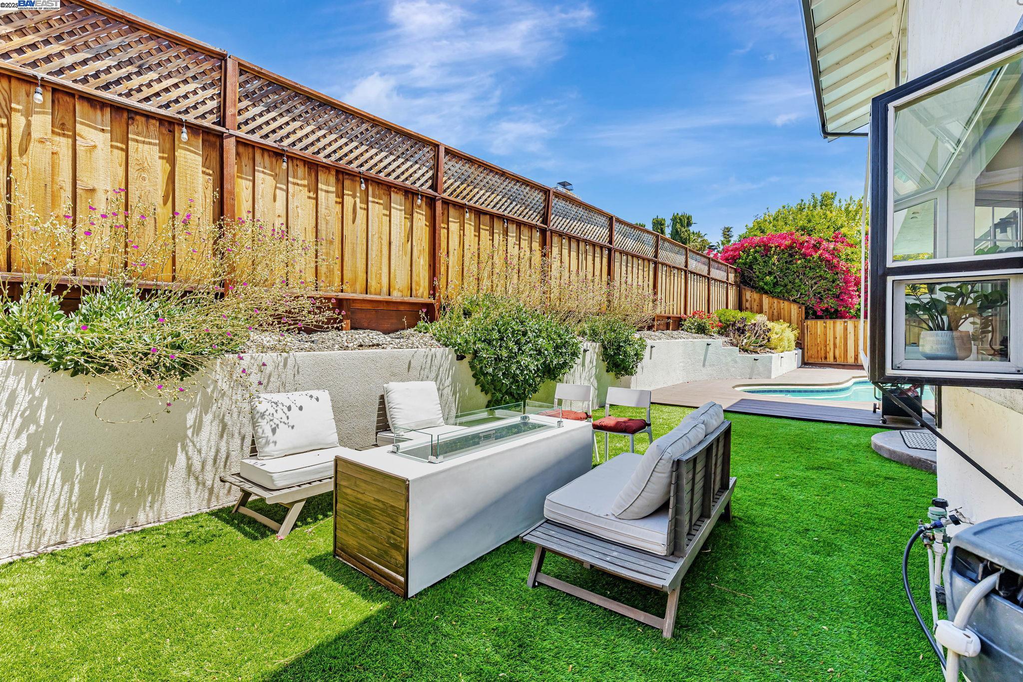 1835 Camino Estrada Concord, CA 94521 - Photo 23 of 27 a garden view with a seating space