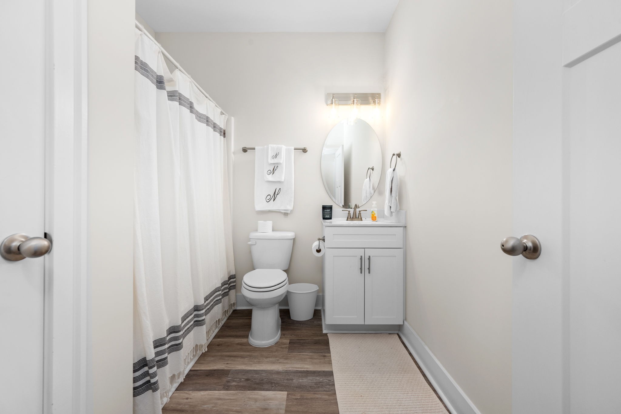 65 Joe Blanton Road Woodbury, TN 37190 - Photo 39 of 61 a bathroom with a toilet a sink and a shower