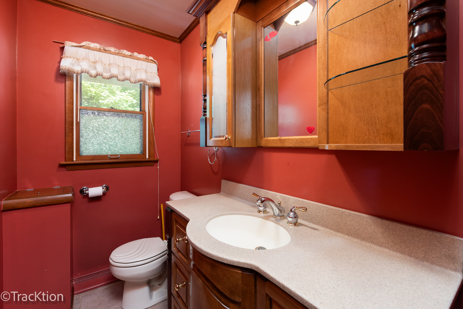 2982 Whitetie Road Morris, IL 60450 - Photo 12 of 19 a bathroom with a sink a toilet and a mirror