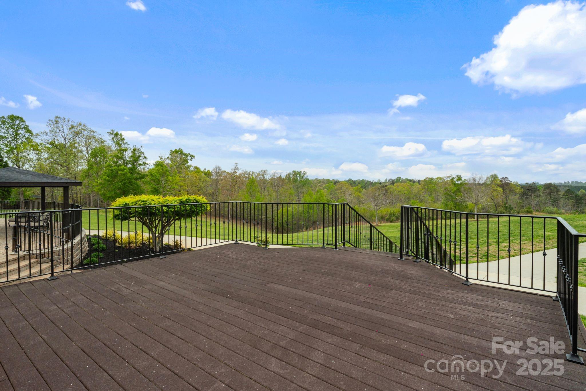 265 Philip Henderson Road Rutherfordton, NC 28139 - Photo 20 of 40 a view of a deck with sunset view