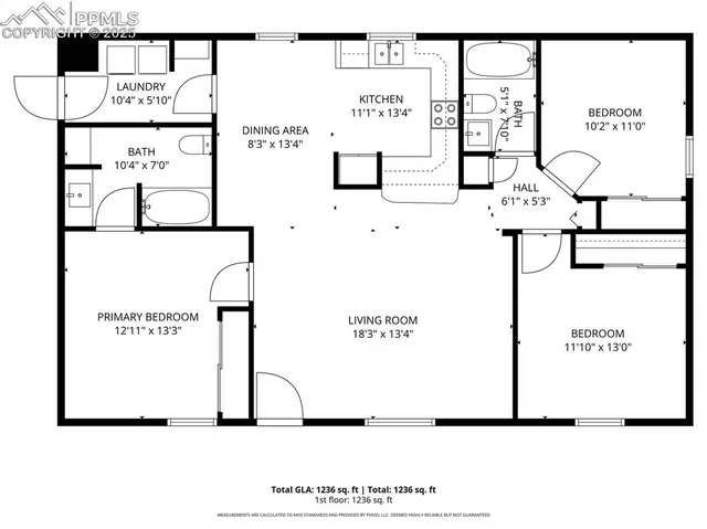 a picture of a floor plan