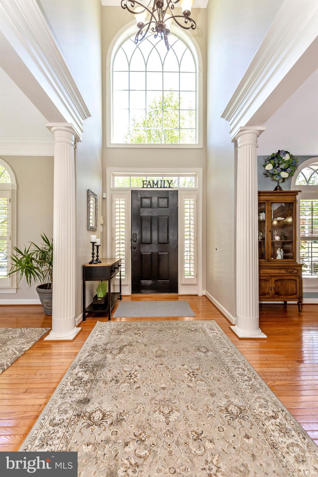 18516 Crestmount Road Boyds, MD 20841 - Photo 7 of 60 Impressive 2-Story Foyer to Waterfall Staircase
