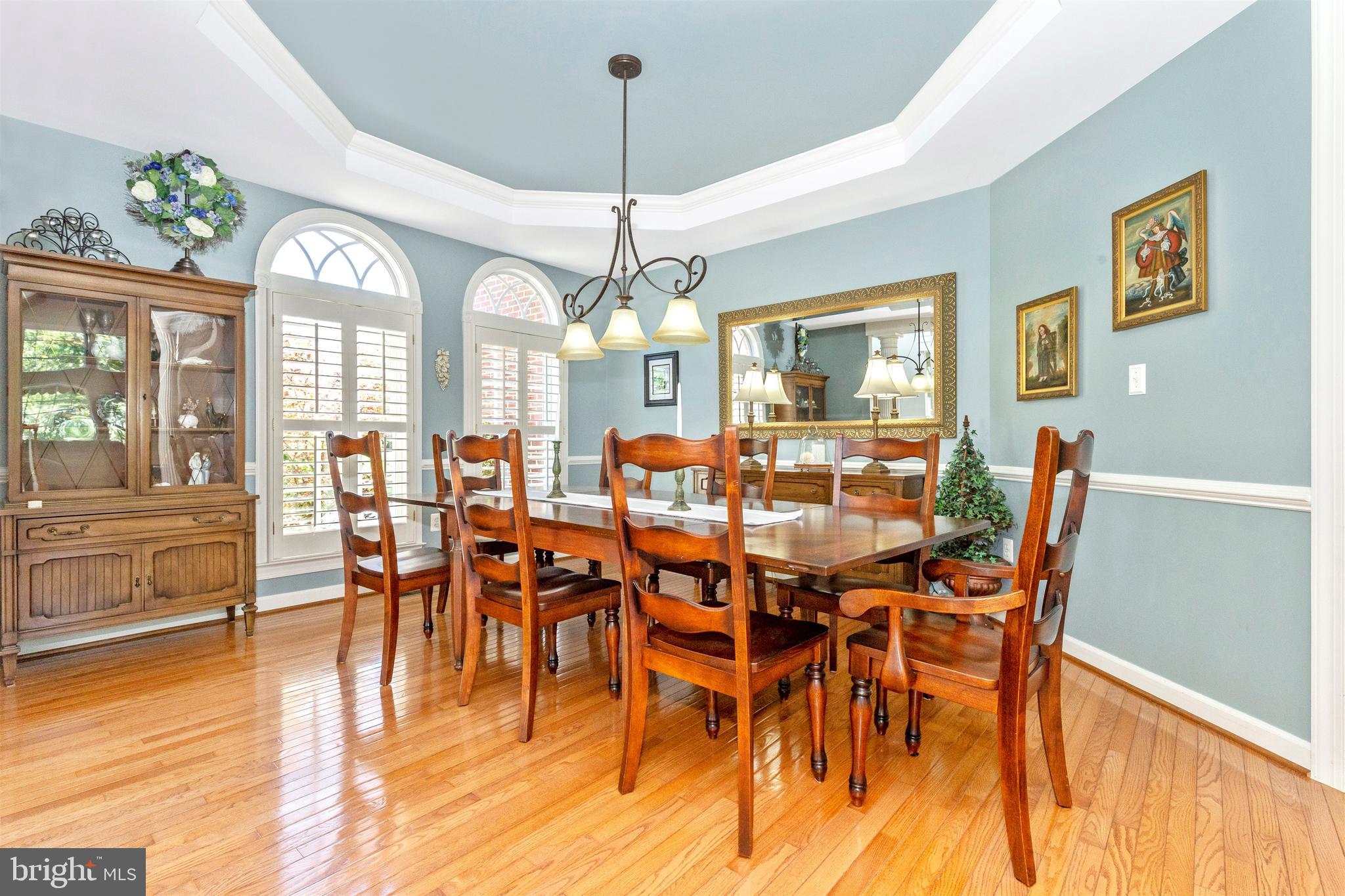 18516 Crestmount Road Boyds, MD 20841 - Photo 10 of 60 Separate Formal Dining Room with Tray Ceilings
