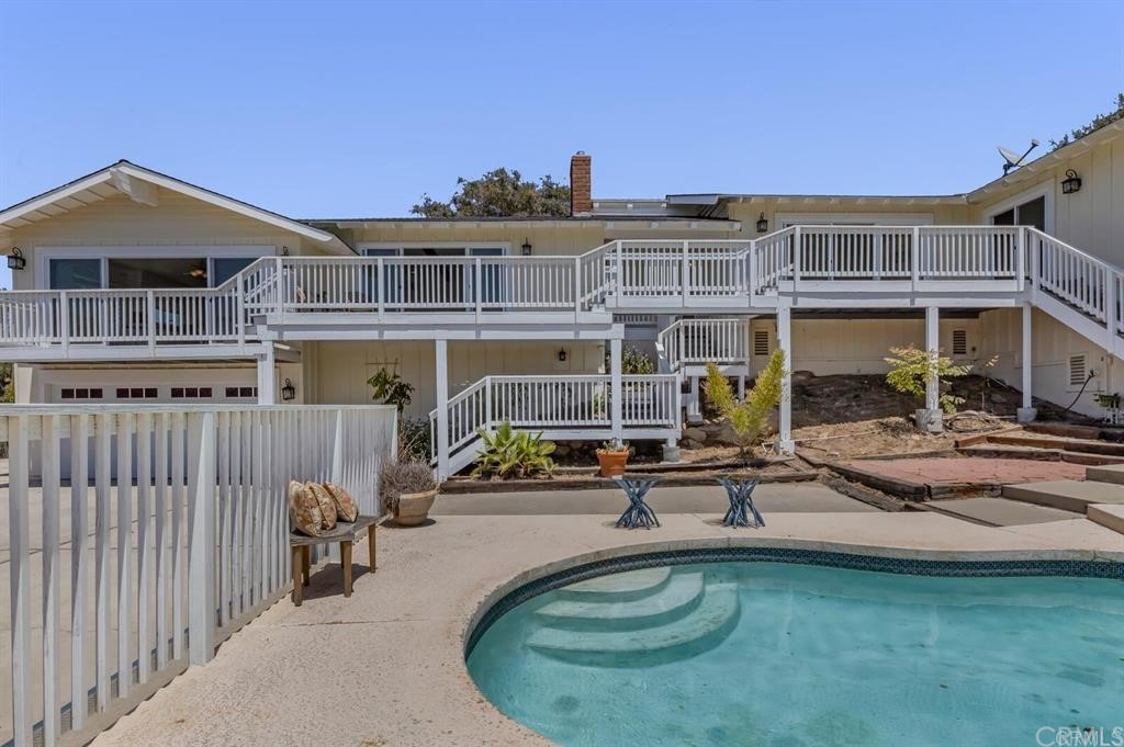 2710 Los Alisos Drive Fallbrook, CA 92028 - Photo 13 of 13 a view of a patio with swimming pool table and chairs