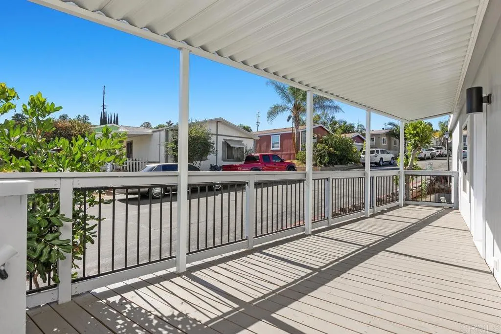 1638 Calavo Road, Unit 43 Fallbrook, CA 92028 - Photo 7 of 29 Deck View