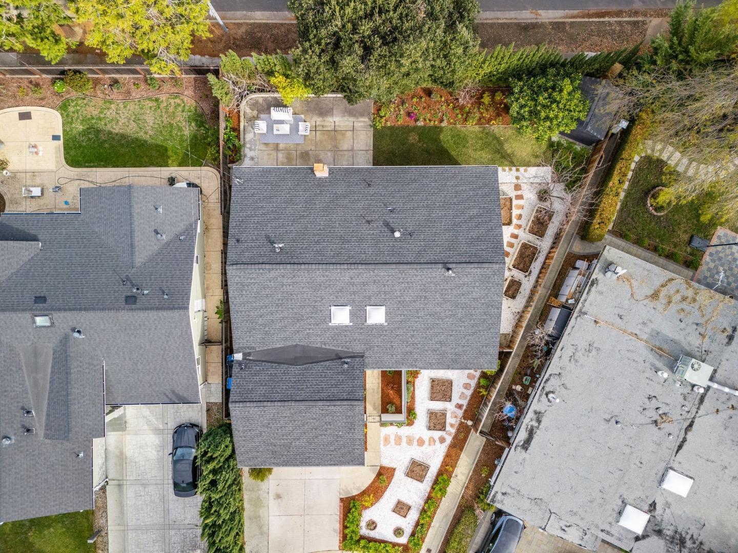 1002 Oaktree Drive San Jose, CA 95129 - Photo 44 of 45 an aerial view of residential houses with outdoor space