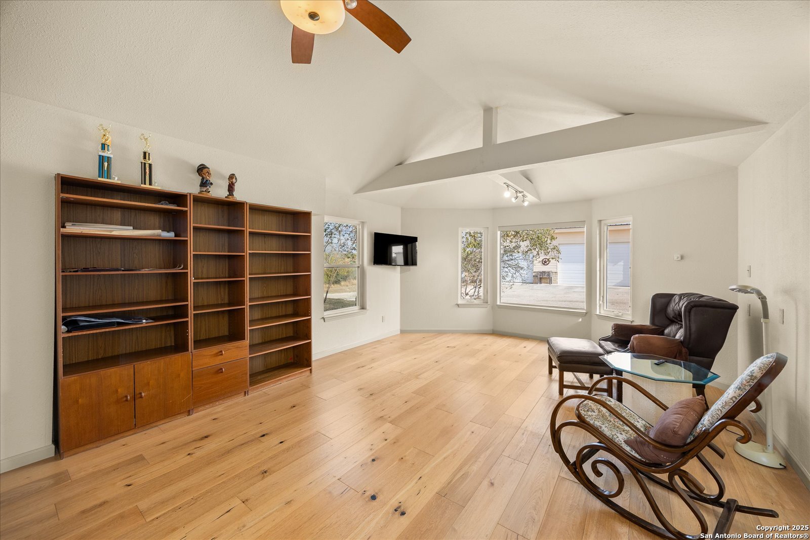 127 Camp Alzafar Road Boerne, TX 78006 - Photo 25 of 50 a view of a livingroom with furniture and a window
