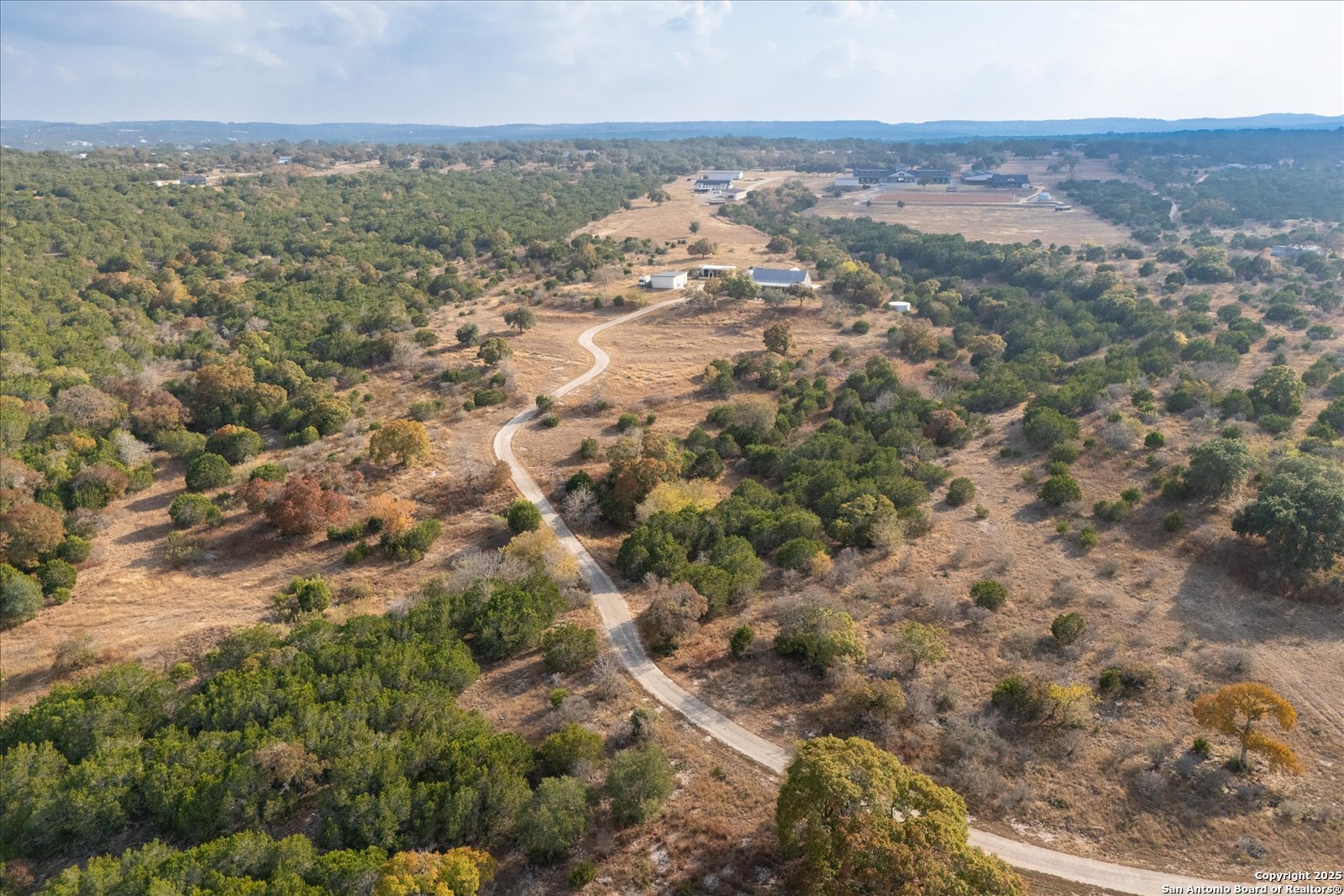 127 Camp Alzafar Road Boerne, TX 78006 - Photo 48 of 50 an aerial view of residential houses with outdoor space