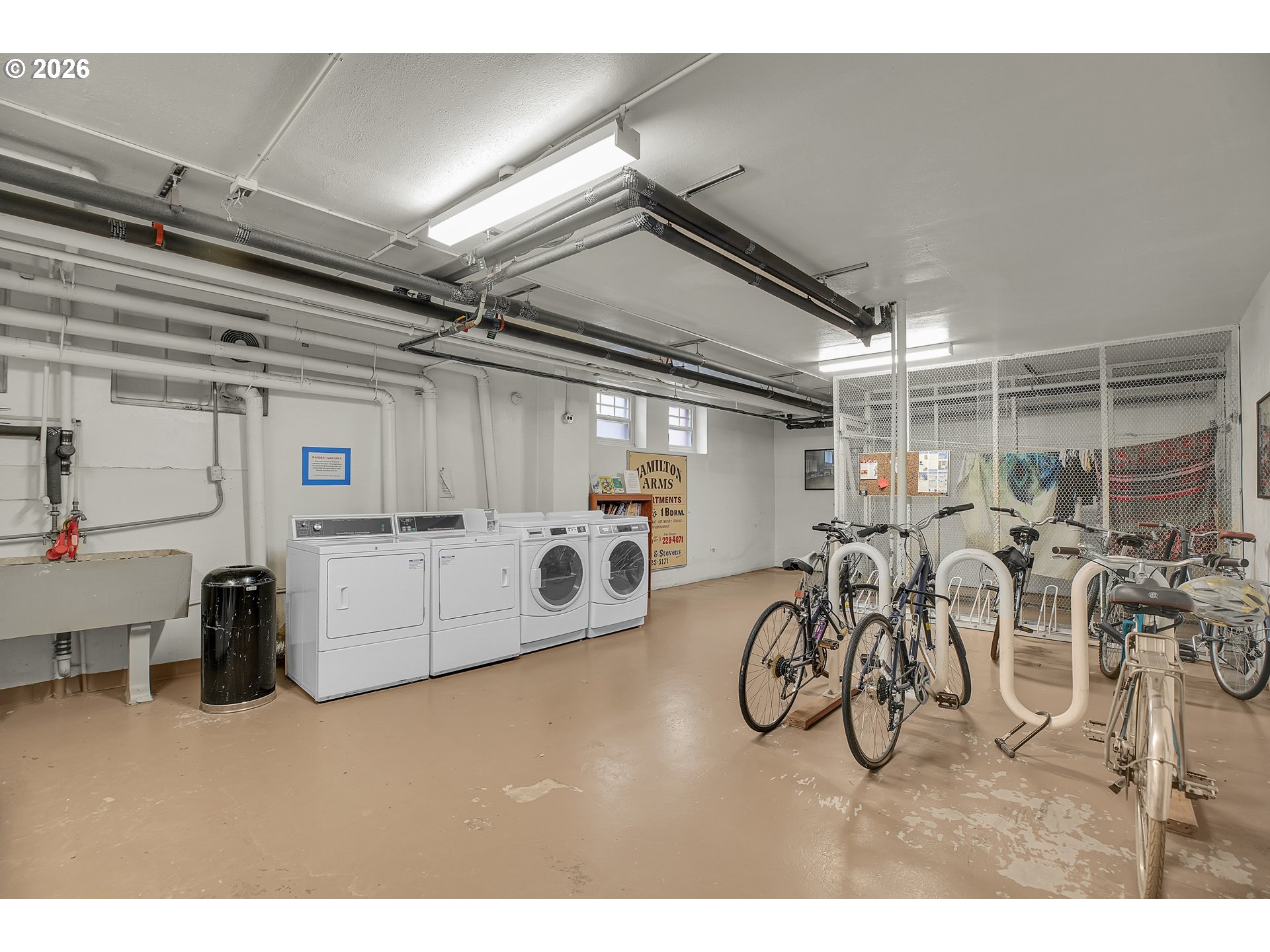 709 Southwest 16th Avenue, Unit 207 Portland, OR 97205 - Photo 34 of 47 a view of a bike storage and utility room