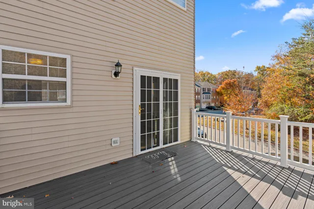 a view of a house with a balcony