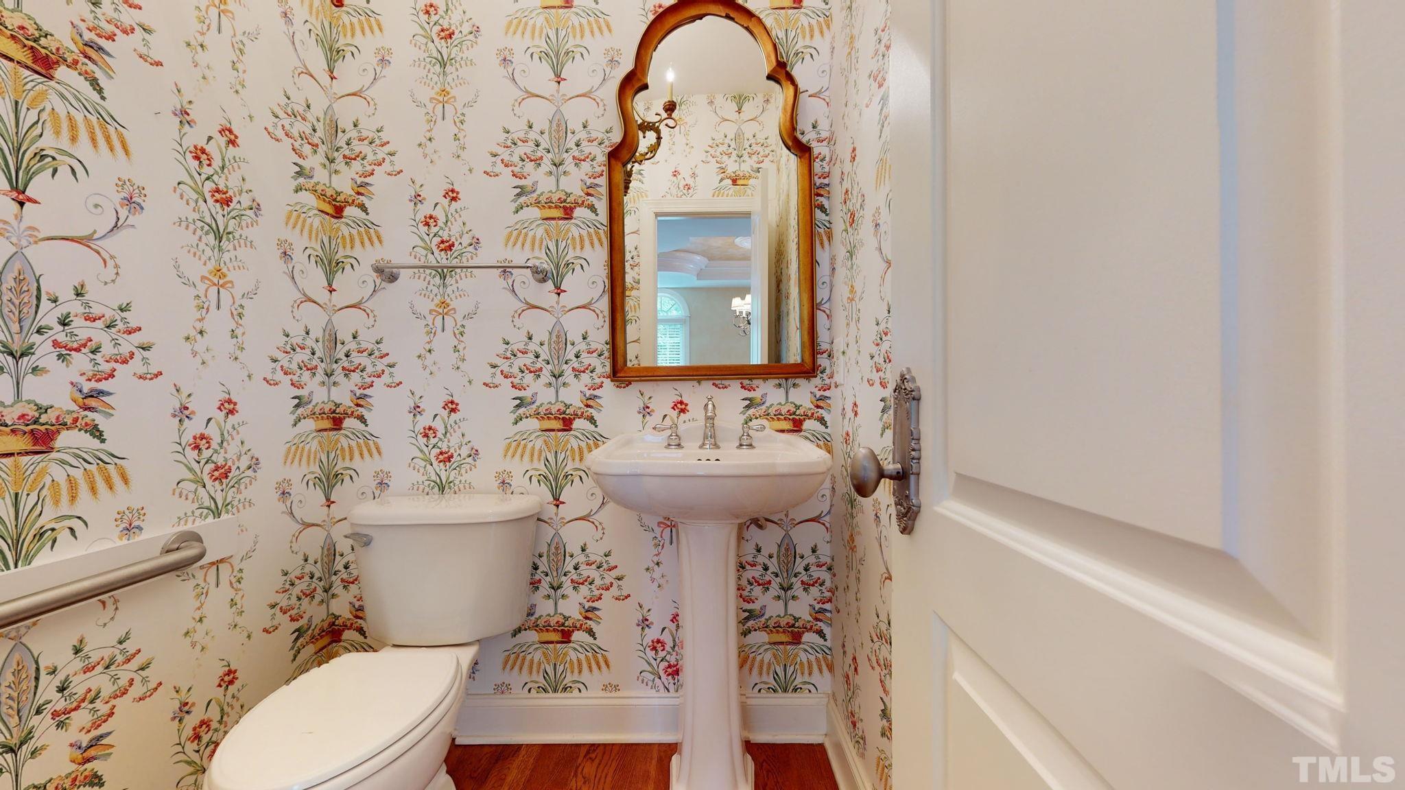 1931 Hornbeck Court Raleigh, NC 27614 - Photo 15 of 31 a bathroom with a sink toilet and shower