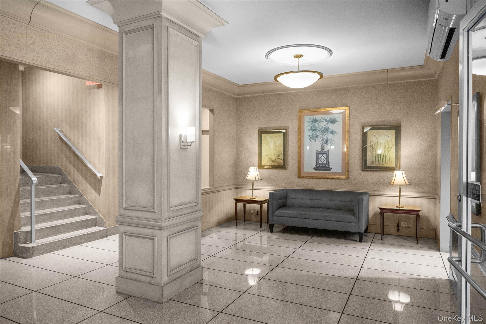 201 East 37th Street, Unit 7D Manhattan, NY 10016 - Photo 6 of 11 a view of entryway with livingroom and furniture