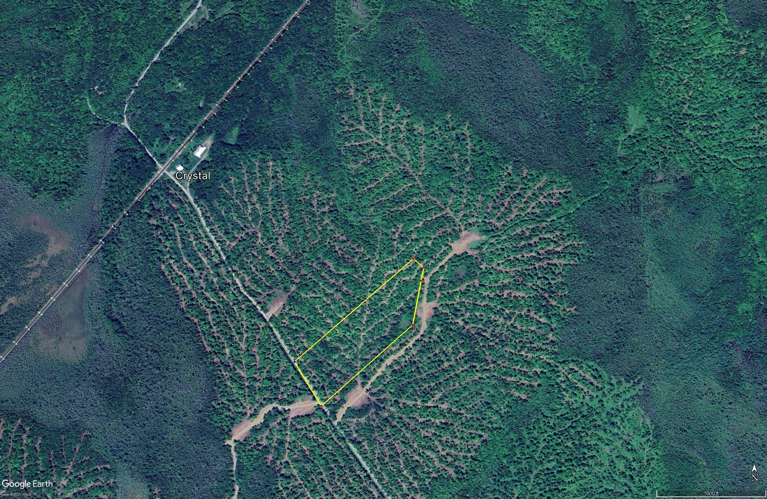 Lot G Cow Team Road Crystal, ME 04747 - Photo 1 of 7 g aerial 2
