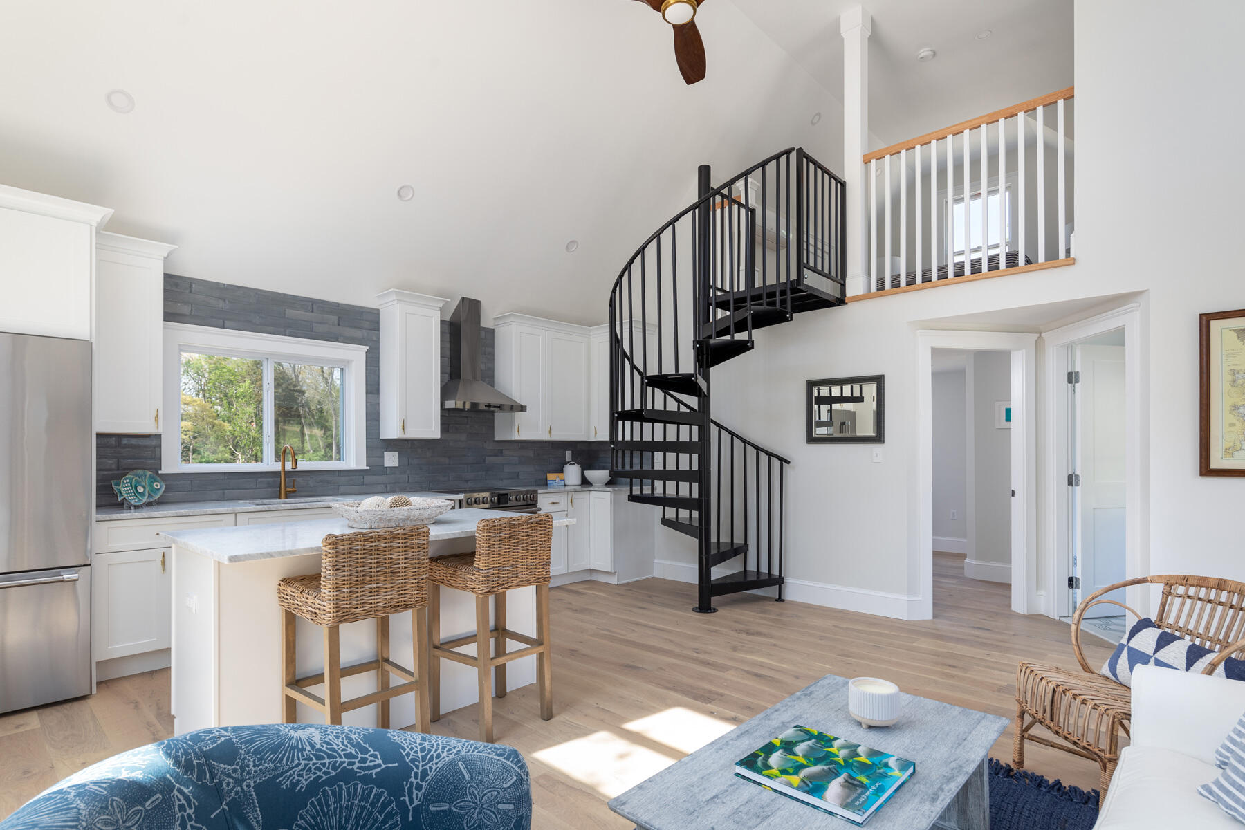 232 Tonset Road Orleans, MA 02653 - Photo 52 of 76 a view of hall way with furniture and a rug