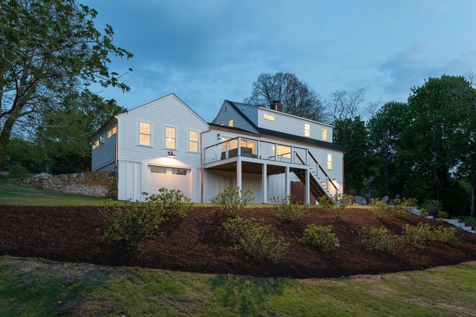 232 Tonset Road Orleans, MA 02653 - Photo 69 of 76 a front view of a house with a garden