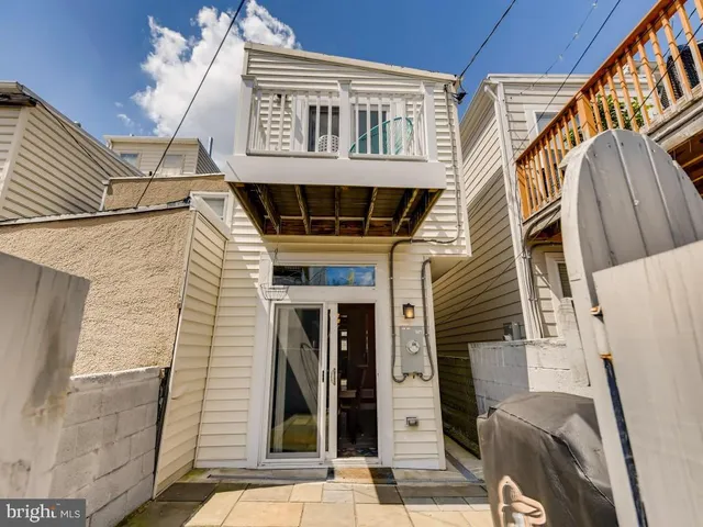 a front view of a house with entryway
