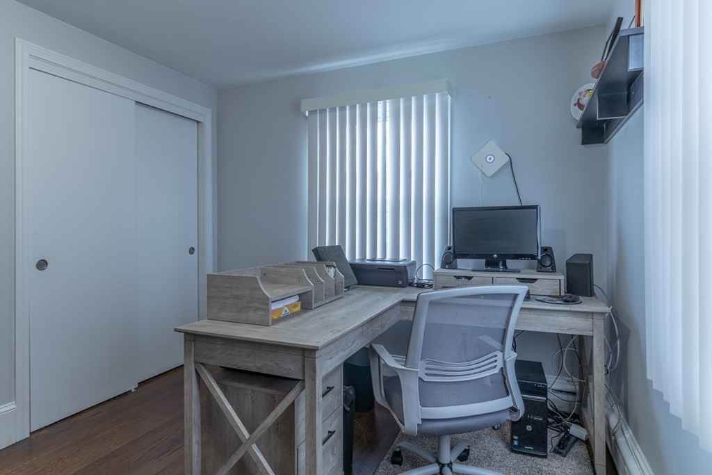45 Baird Street Fall River, MA 02721 - Photo 30 of 42 a view of a workspace with furniture and a window