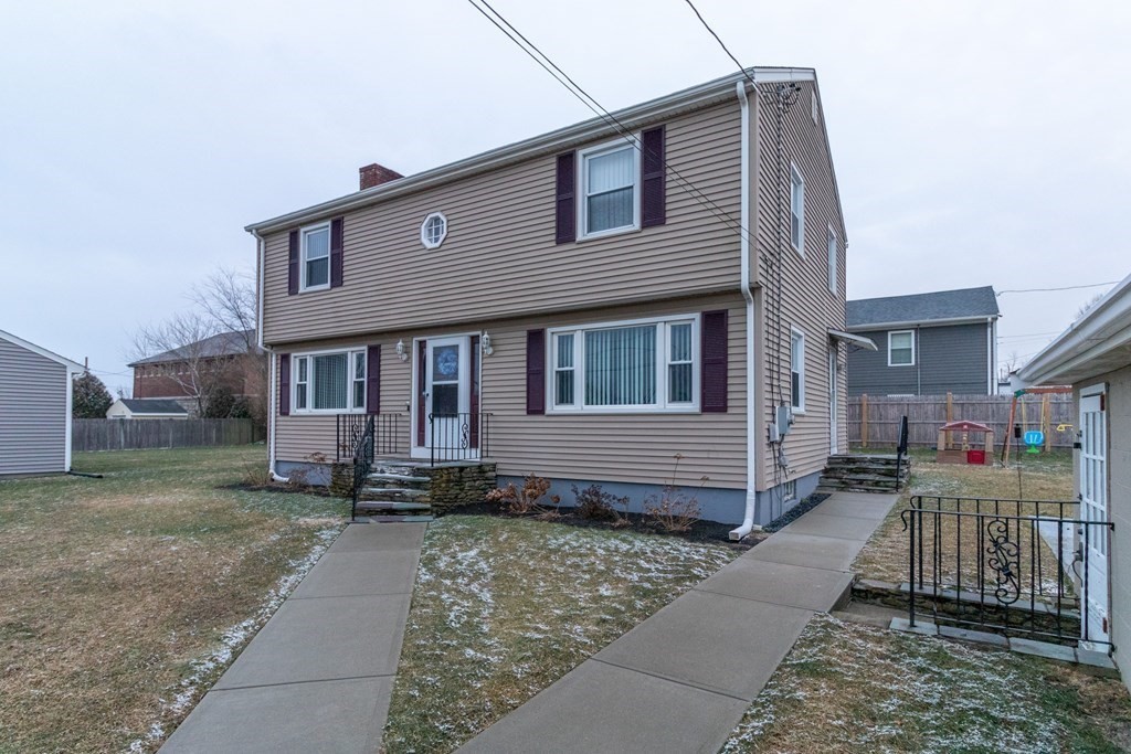 45 Baird Street Fall River, MA 02721 - Photo 3 of 42 a front view of a house with a yard