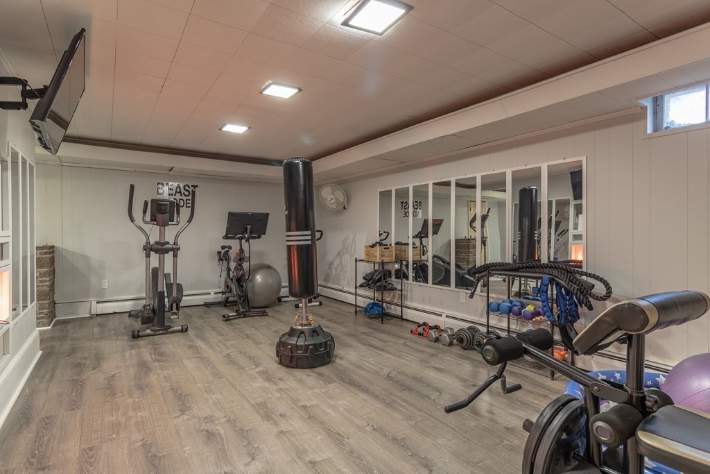 45 Baird Street Fall River, MA 02721 - Photo 37 of 42 a view of a room with gym equipment