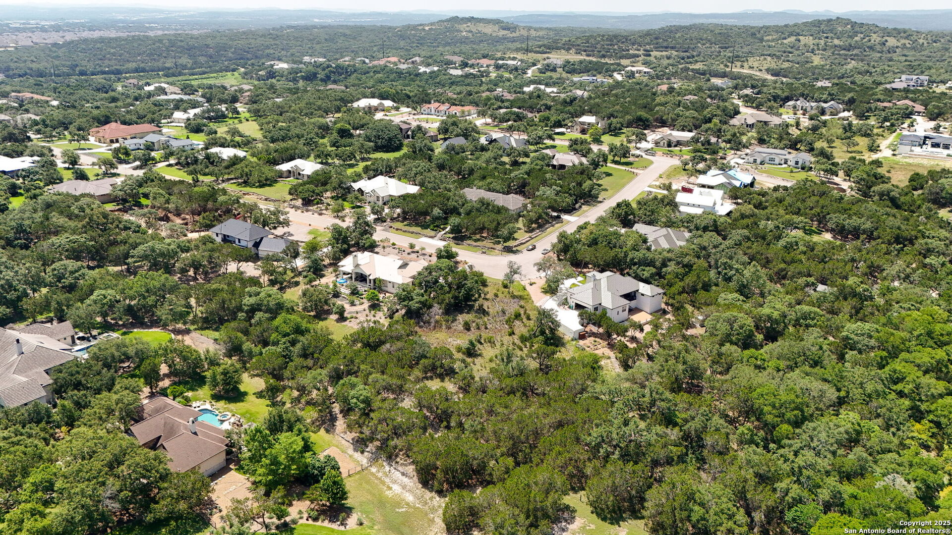 116 Balcones Bend Boerne, TX 78006 - Photo 12 of 25 an aerial view of residential houses with city view