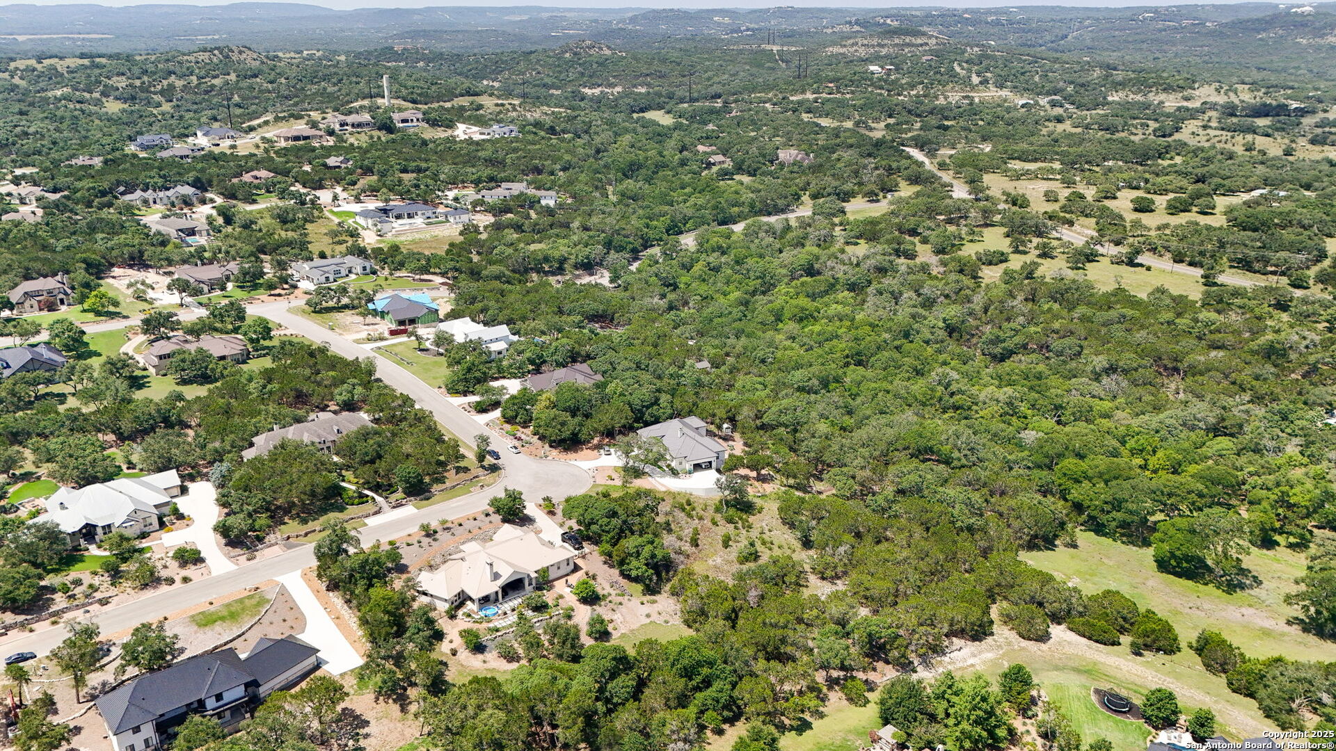 116 Balcones Bend Boerne, TX 78006 - Photo 15 of 25 an aerial view of residential houses with city view