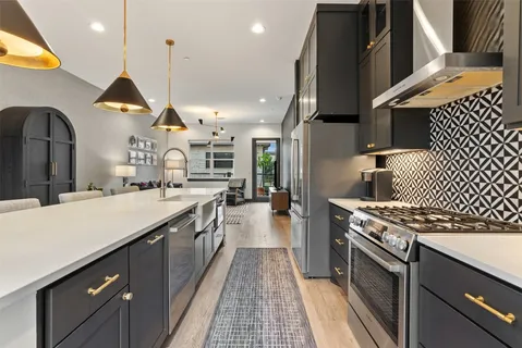 a view of appliances