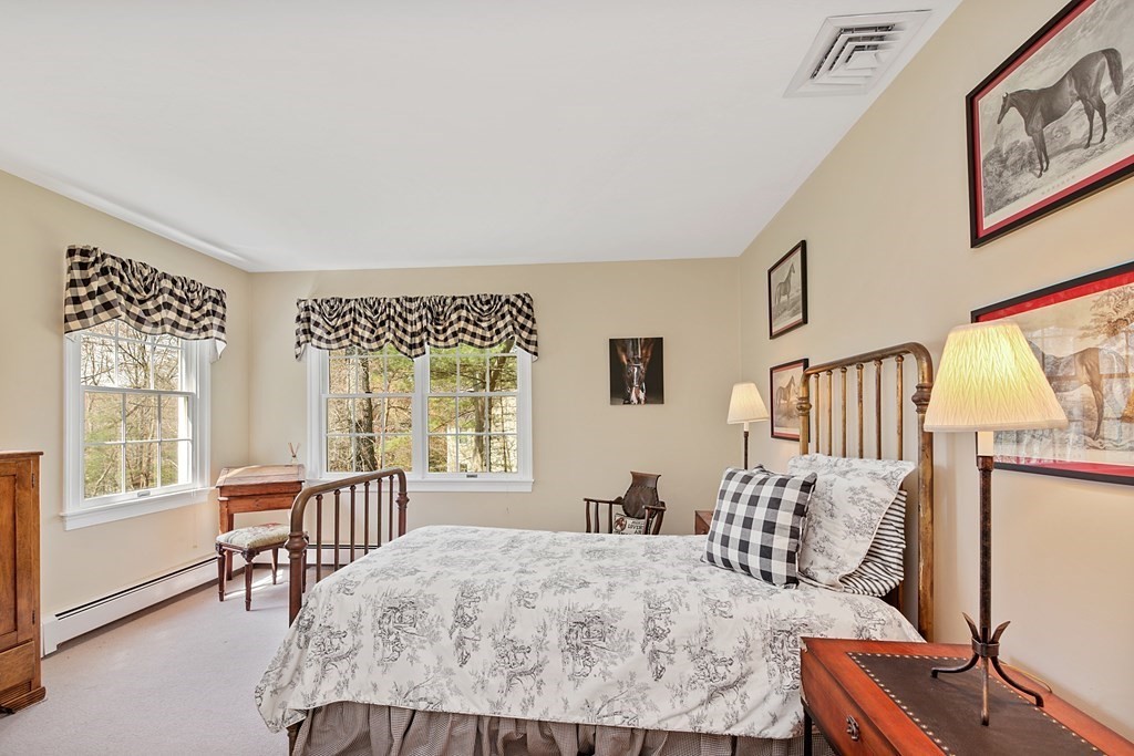 31 Draper Road Dover, MA 02030 - Photo 19 of 41 a bedroom with furniture and a window