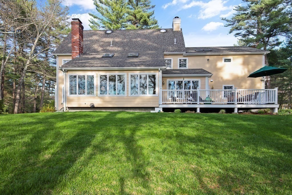 31 Draper Road Dover, MA 02030 - Photo 34 of 41 front view of a house with a yard