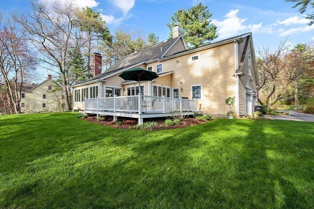 31 Draper Road Dover, MA 02030 - Photo 35 of 41 a view of a house with a big yard