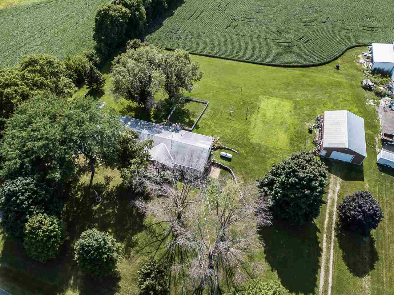 11218 Center Road Durand, IL 61024 - Photo 25 of 25 an aerial view of a residential houses with outdoor space