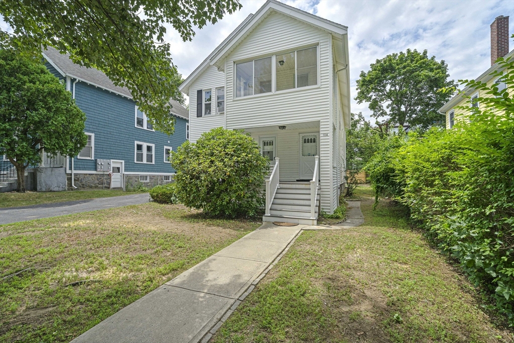 104 Greaton Road, Unit 1 Boston, MA 02132 - Photo 26 of 29 a house view with a outdoor space