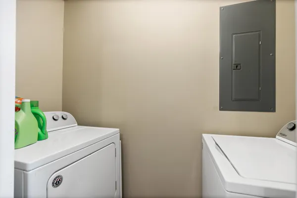 a bathroom with a toilet and sink