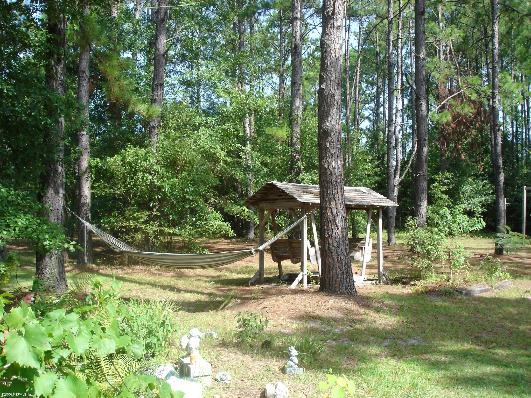 7577 Plummer Road Jacksonville, FL 32219 - Photo 4 of 6 Hammock in backyard