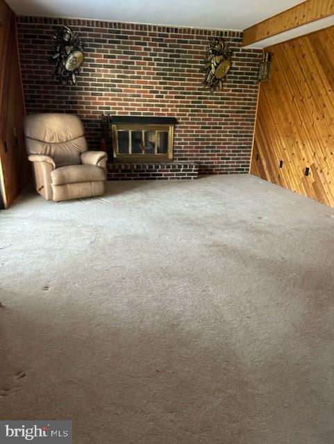 975 Ramsay Road Warminster, PA 18974 - Photo 25 of 34 Downstairs Living Area w/Fireplace