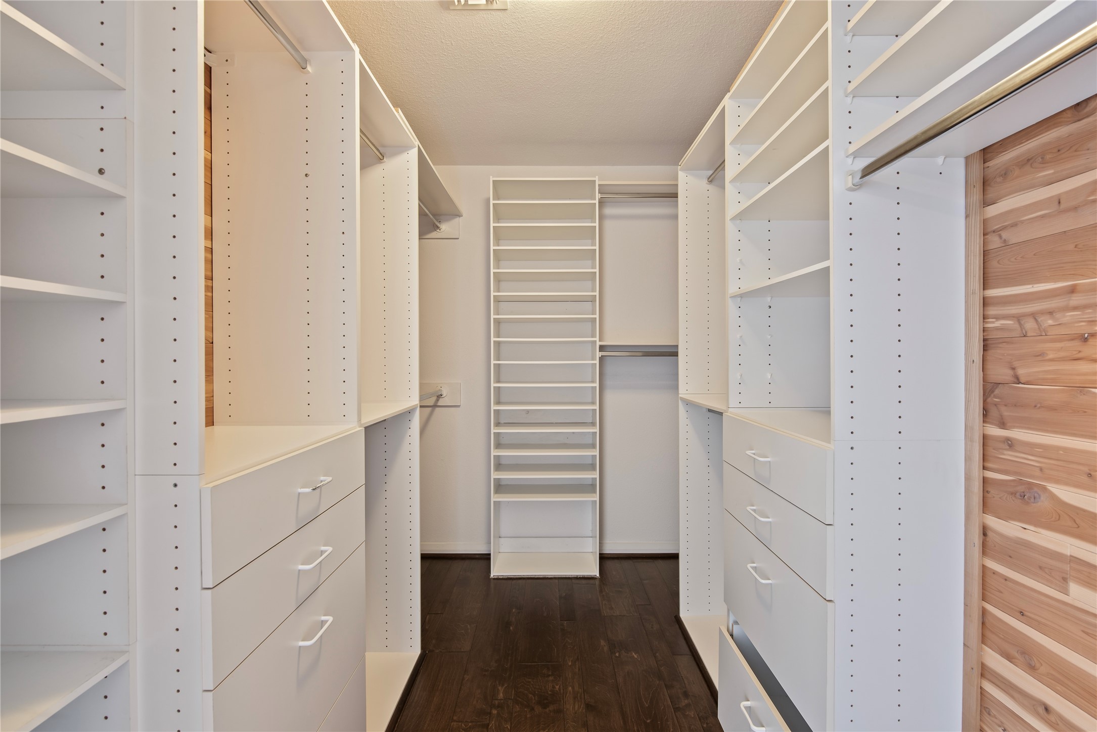 2037 Enterprise Avenue League City, TX 77573 - Photo 24 of 49 a view of a hallway with closet and wooden floor