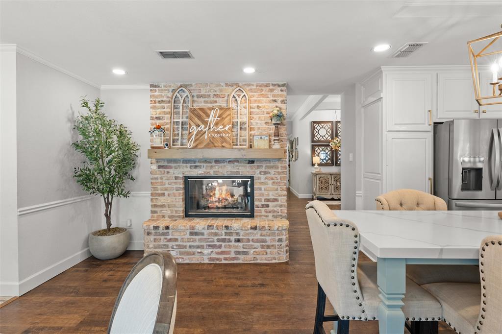 3050 Bosque Ridge Road Crawford, TX 76638 - Photo 15 of 40 a living room with furniture and a fireplace