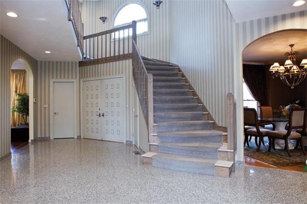401 Dudley Road Newton, MA 02459 - Photo 8 of 16 a view of entryway and hall with wooden floor