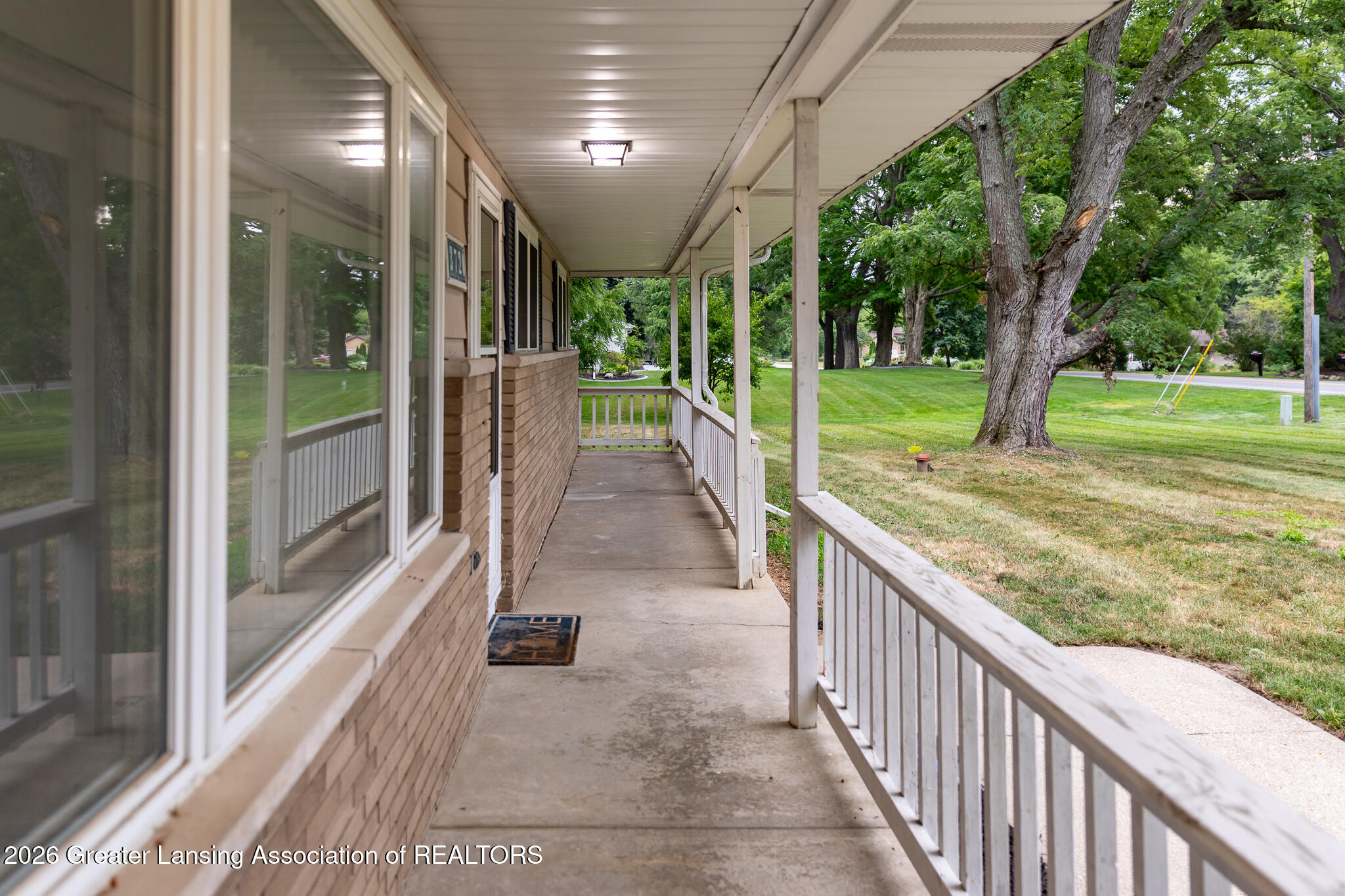 3720 Dell Road Holt, MI 48842 - Photo 6 of 47 Covered Front Porch