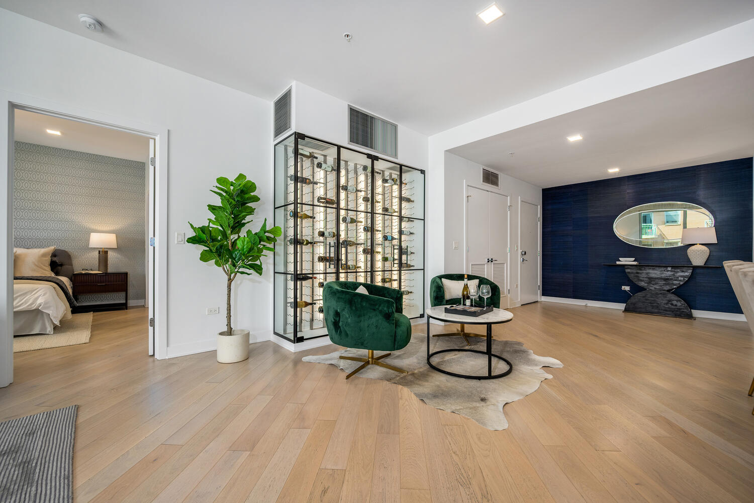 1000 West Monroe Street, Unit 502 Chicago, IL 60607 - Photo 23 of 29 a living room with furniture