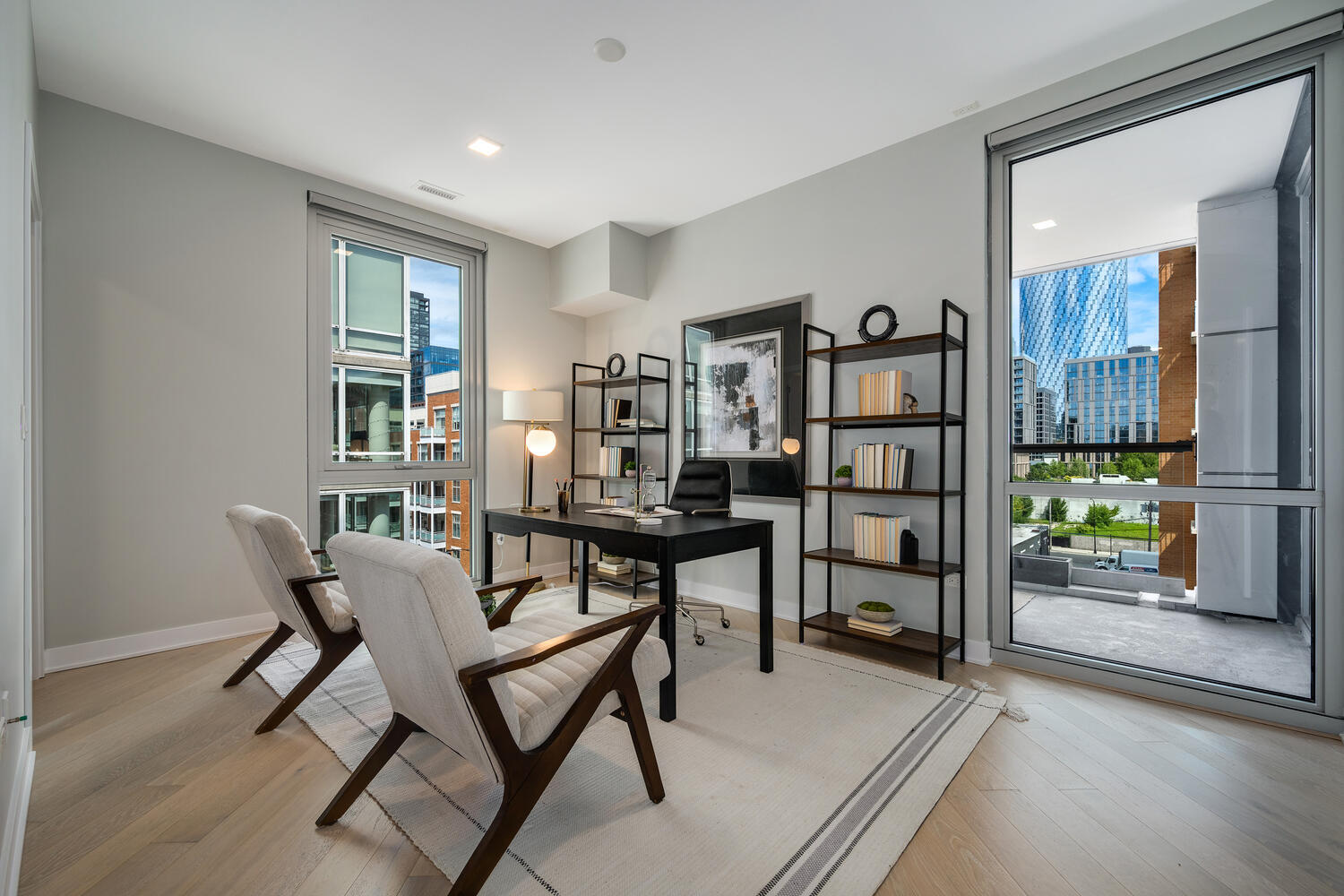 1000 West Monroe Street, Unit 502 Chicago, IL 60607 - Photo 26 of 29 a view of a livingroom with furniture and window