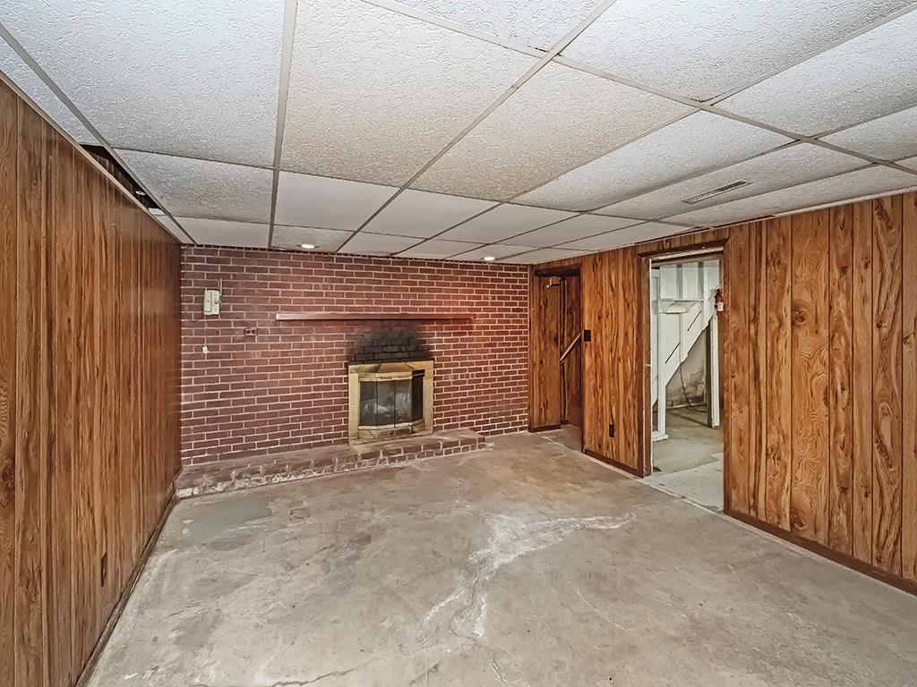 2488 Banks School Road Gibsonia, PA 15044 - Photo 24 of 31 a view of an empty room with a fireplace and a window