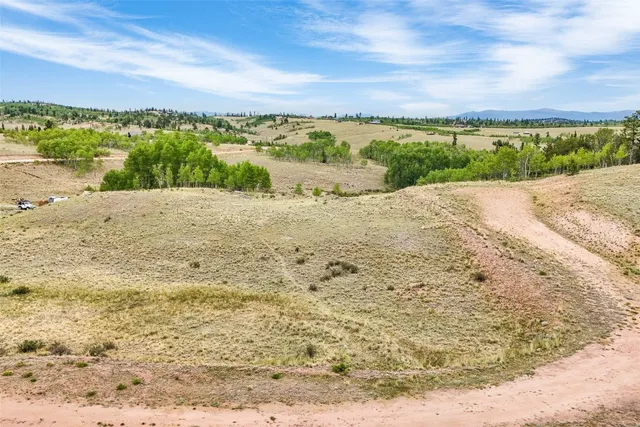 a view of a road with an ocean beach