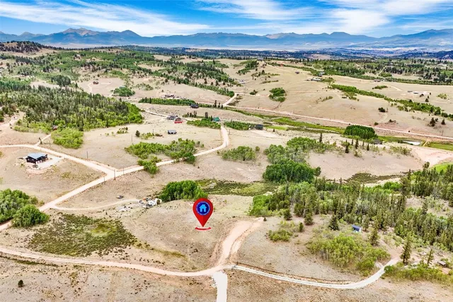 a view of city and mountain