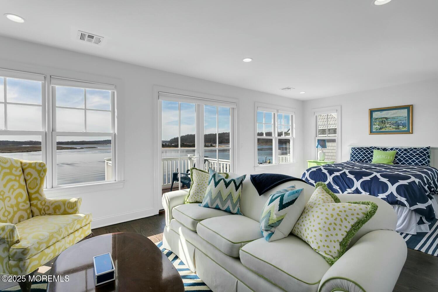 20 Riverview Place Sea Bright, NJ 07760 - Photo 29 of 107 a living room with furniture and a large window