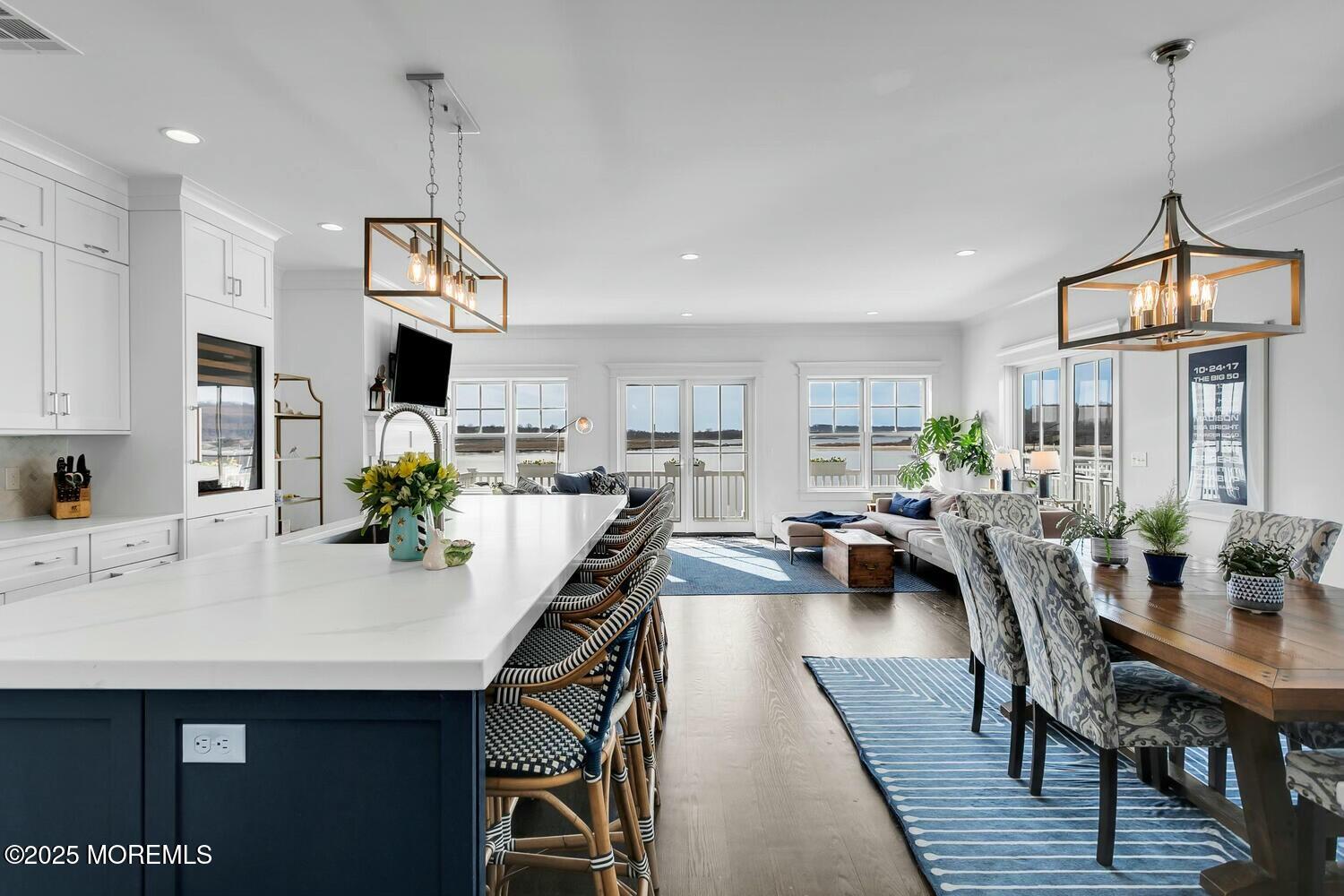 20 Riverview Place Sea Bright, NJ 07760 - Photo 6 of 107 a view of kitchen with dining table and chairs