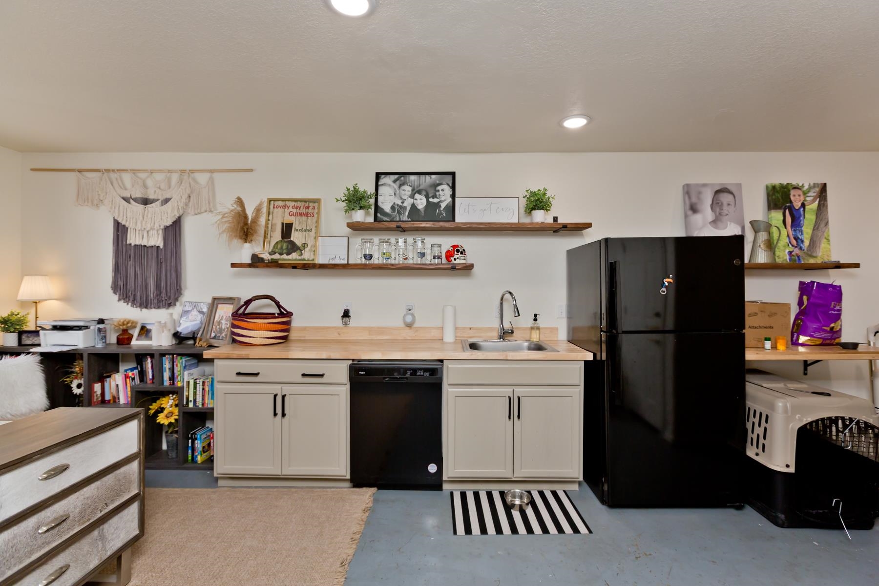 528 Park Ridge Court Grand Junction, CO 81507 - Photo 30 of 42 a kitchen with refrigerator and cabinets